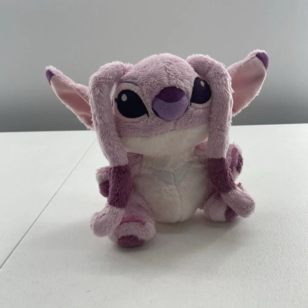 Disney Parks Lilo &‎ Stitch Angel Plush 8in Disneyland Walt Disney World Pink